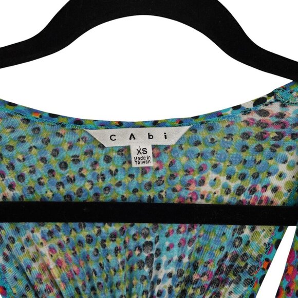 CAbi Sleeveless Tank Dress Scoop Neck Flowy Size XS - Picture 3 of 7